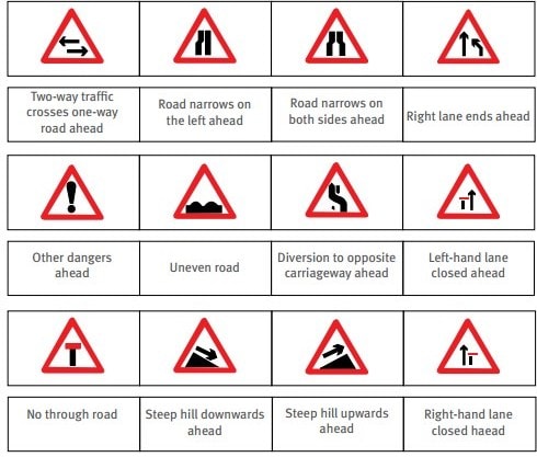Advance Warning Signs